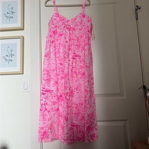 Lilly Pulitzer Pink Maxi Dress